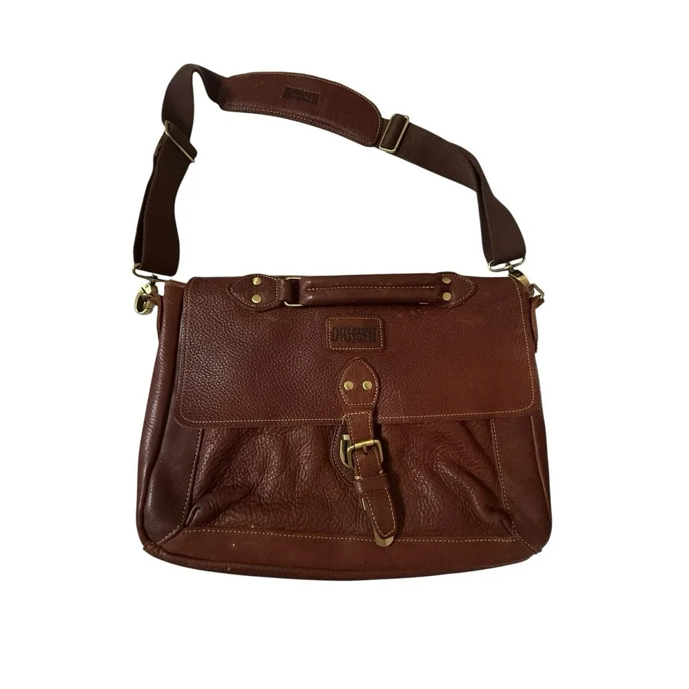 Duluth Trading Company All-Business Leather Briefcase